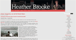 Desktop Screenshot of heatherbrooke.org