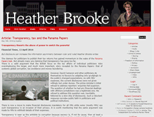 Tablet Screenshot of heatherbrooke.org